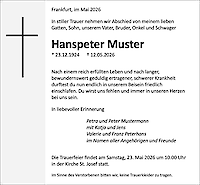 Grau, mit Illustration Kreuz