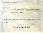 Obituary Daniel Potthoff