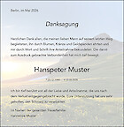 Danksagungs-Vorlage: Hintergrundbild «Sonnenuntergang in den Bergen»