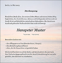 Hintergrundbild &laquo;Abendrot am Meer&raquo;