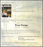 Obituary Peter Pompe