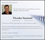 Obituary Theodor Stommel, Niederkassel