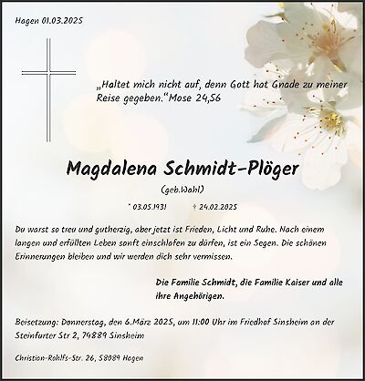 Magdalena Schmidt-Plöger