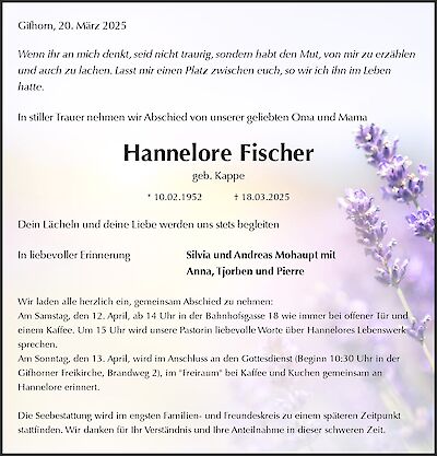 Hannelore Fischer, Gifhorn