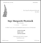 Obituary Inge Margarete Prystawik