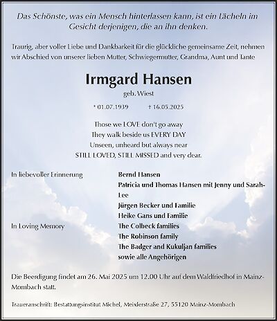 Irmgard Hansen