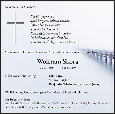Wolfram Skora, Neuenrade