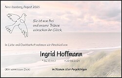 Obituary Ingrid Hoffmann