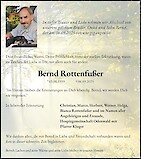 Obituary Bernd Rottenfußer, Mudau