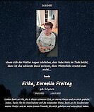 Obituary Erika, Kornelia Freitag