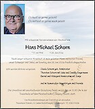 Traueranzeige Hans Michael Schorn