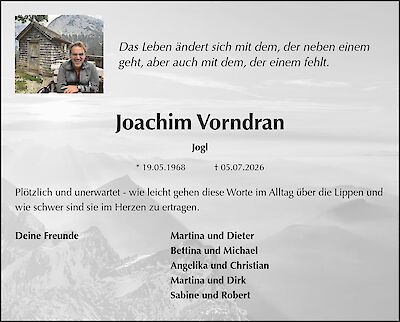 Joachim Vorndran, Erlabrunn