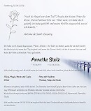 Traueranzeige Annette Stolz, Hamburg