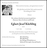 Obituary Egbert Josef K&ouml;chling
