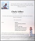 Traueranzeige Charly S&ouml;llner